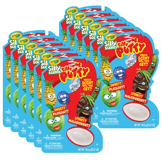 Crayola&#xAE; Silly Scents Putty Mystery Egg, 12ct.